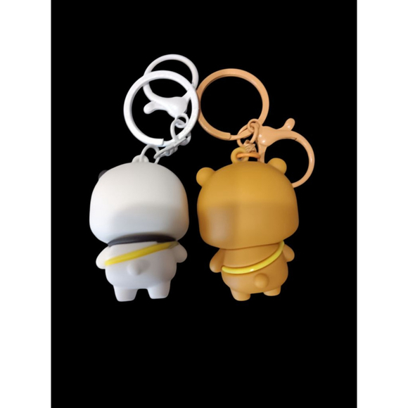 Bubu & Dudu Character Adorable Keychain Purse Backpack Charm Set - Picture 4 of 14